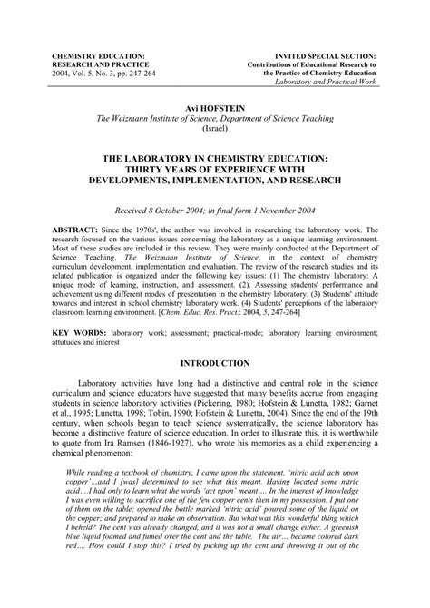 30 Years of Experimental Education Research in the Post.